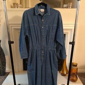 Vintage Denim Coveralls